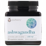 Ашваганда, 1,000 mg, 60 вегетарианских капсул