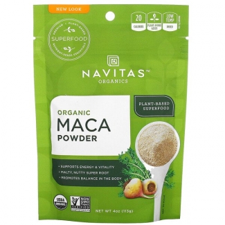 Maca Powder, органическая мака перуанская. Суперфуд. 113 грамм фото №1