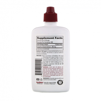 Экстракт грейпфрутовой косточки GSE, жидкий концентрат, 118 мл NutriBiotic фото №2