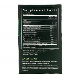 Чай для очищения и детоксикации, без кофеина, 16 пакетиков Gaia Herbs фото №2