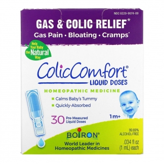 Baby Colic  Cocyntal ( бывший  ColicComfort)  средство от газов и колик, от 1 месяца, 30 доз, по 1 мл фото №1