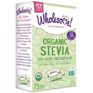 Organic Stevia Органическая стевия, 75 пакетиков фото №1