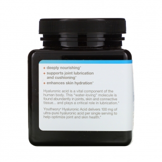 Hyaluronic Acid, Гиалуроновая кислота 120 табл YouTheory фото №4