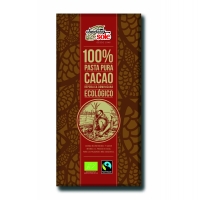 Шоколад черный органический без сахара 100% какао, 100 граммChocolates Solé 