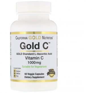 Витамин С Gold 1000 мг, 60 капсул фото №1