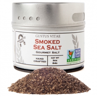 Натуральная копченая морская соль 84 грамм фото №1