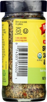 Органическая приправа с 24 травами и специями Bragg фото №3