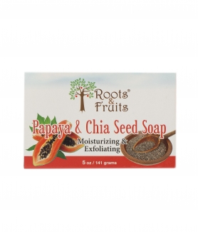 Papaya & Chia Seed Soap Мыло с семенами чиа и папайей 141г фото №1
