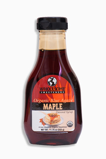 Organic Blue Agave maple flavored syrup, Органический сироп из голубой агавы с кленовым ароматом. 333 грамма фото №1