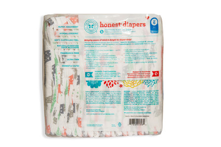 Diapers,Giraffes. Подгузник "Жираф" Размер 6XXL 22 шт The Honest Company фото №2