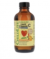 Жидкий витамин С с натуральным апельсиновым вкусом 118 млChildLife 