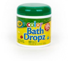 Цветные шипучие таблетки Crayola Bath Dropz для ванной 60 шт