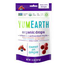 Органические леденцы с витамином C, Anti-Oxifruits , YumEarth, Organic Pops, 93,6 г фото №1