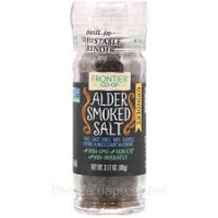Гурманская соль в мельничке, копченая на ольхе, Frontier Natural Products, 90 граммFrontier 