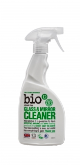 Glass & Mirror Spray Bio-D органическое моющее средство для стекла и зеркал 500 мл фото №1