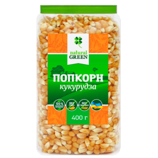 Натуральная кукуруза для попкорна, 400 грамм. фото №1