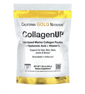 Collagen UP, пептиды коллагена из морских источников + гиалуроновая кислота + витамин С, 205 грамм фото №1