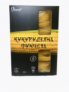 Натуральная кукурузная фунчоза (лапша) Viand, 250 грамм фото №1