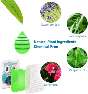 Пластырь от комаров с животными (6 штук) Athemo фото №2