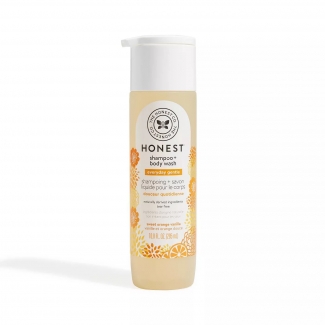 Honest shampoo + body wash sweet orange vanilla, органический шампунь для тела и волос апельсин+ваниль, 295 мл фото №1